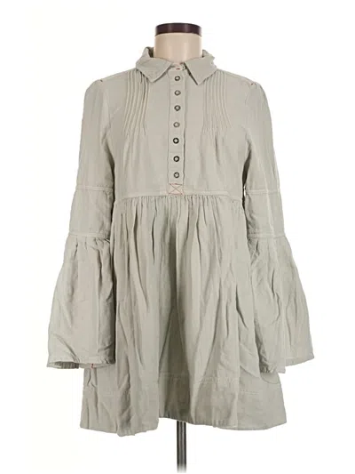 Pre-owned We The Free Casual Dress In Gray