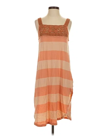 Pre-owned We The Free Casual Dress In Orange