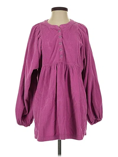 Pre-owned We The Free Casual Dress In Purple