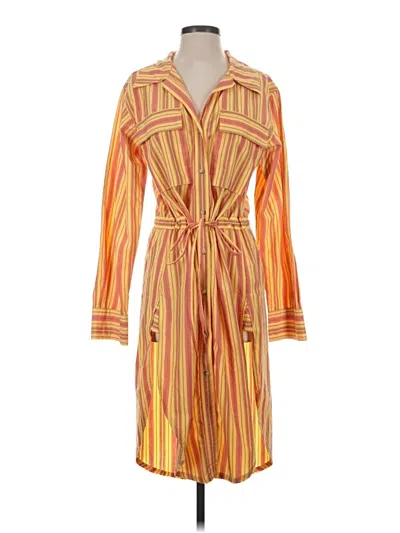 Pre-owned We The Free Casual Dress In Yellow