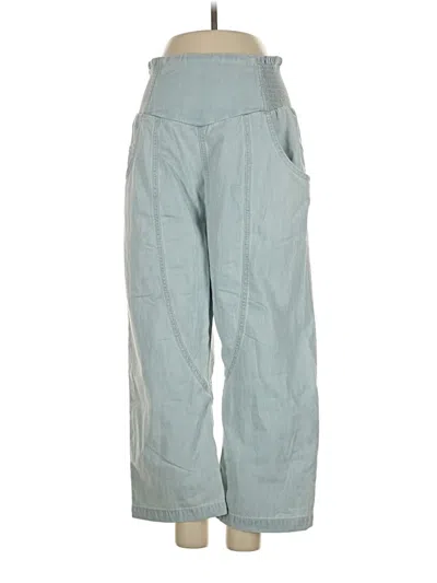 Pre-owned We The Free Casual Pants In Blue