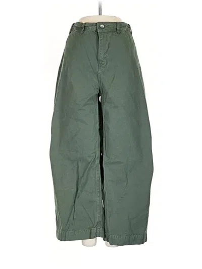 Pre-owned We The Free Casual Pants In Green