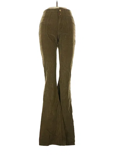 Pre-owned We The Free Casual Pants In Green