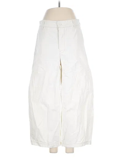 Pre-owned We The Free Casual Pants In Ivory