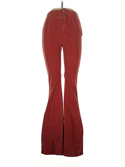 Pre-owned We The Free Casual Pants In Red