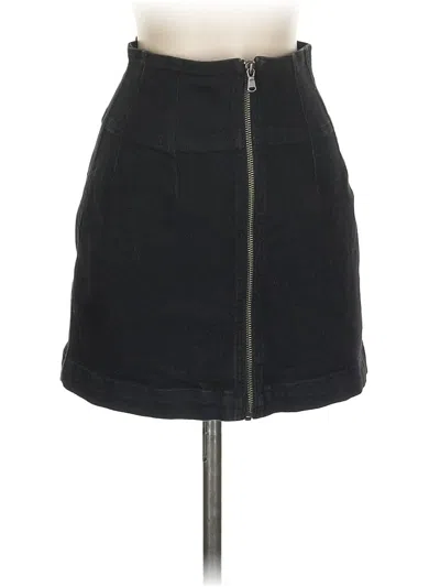 Pre-owned We The Free Casual Skirt In Black
