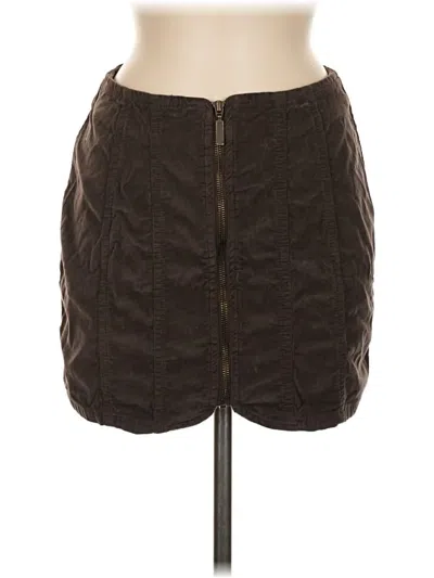 Pre-owned We The Free Casual Skirt In Brown