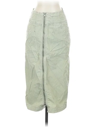 Pre-owned We The Free Casual Skirt In Green