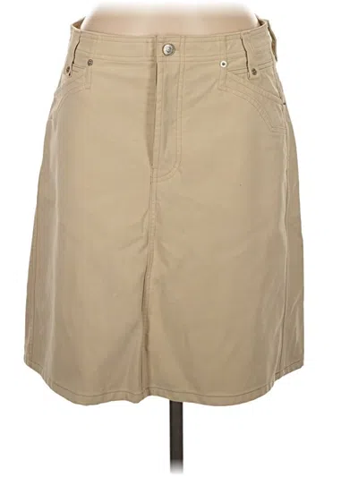 Pre-owned We The Free Casual Skirt In Tan