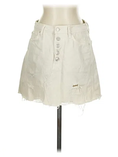 Pre-owned We The Free Casual Skirt In White