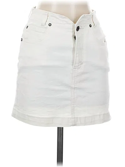 Pre-owned We The Free Casual Skirt In White