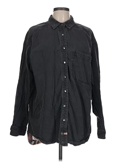 Pre-owned We The Free Denim Jacket In Black
