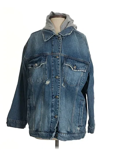 Pre-owned We The Free Denim Jacket In Blue
