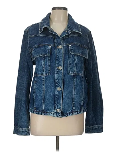 Pre-owned We The Free Denim Jacket In Blue