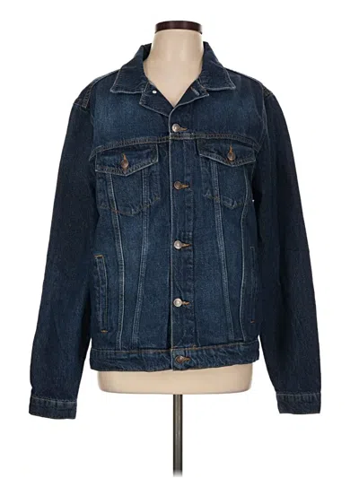 Pre-owned We The Free Denim Jacket In Blue