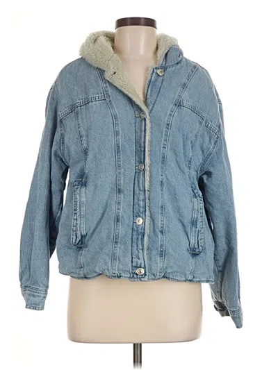 Pre-owned We The Free Denim Jacket In Blue