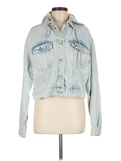 Pre-owned We The Free Denim Jacket In Blue