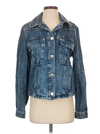 Pre-owned We The Free Denim Jacket In Blue