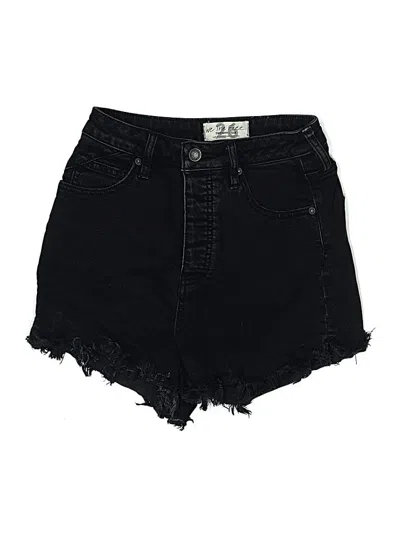 Pre-owned We The Free Denim Shorts In Black