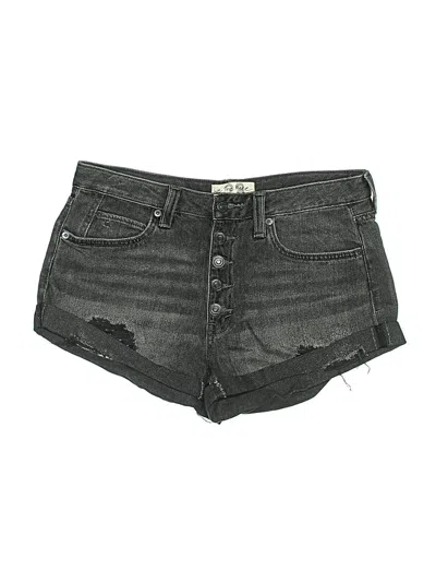 Pre-owned We The Free Denim Shorts In Black