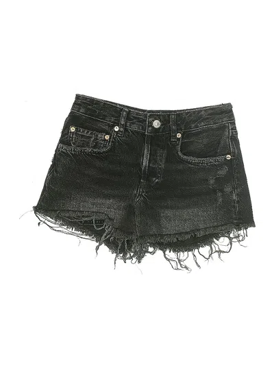 Pre-owned We The Free Denim Shorts In Black