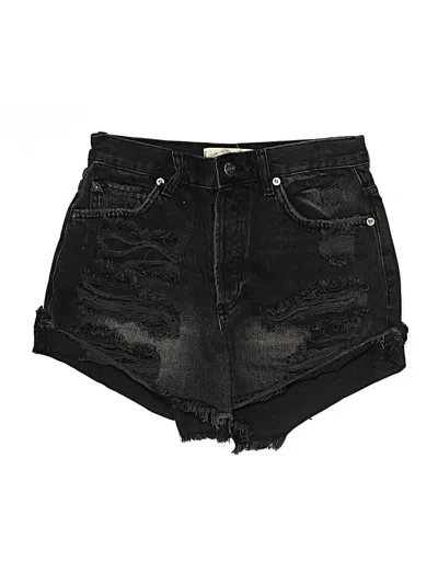 Pre-owned We The Free Denim Shorts In Black