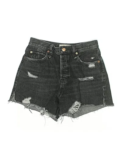 Pre-owned We The Free Denim Shorts In Black