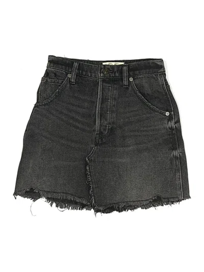 Pre-owned We The Free Denim Shorts In Black