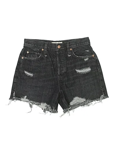 Pre-owned We The Free Denim Shorts In Black