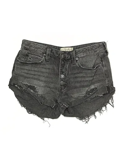 Pre-owned We The Free Denim Shorts In Black