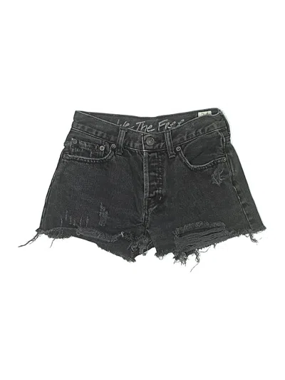 Pre-owned We The Free Denim Shorts In Black