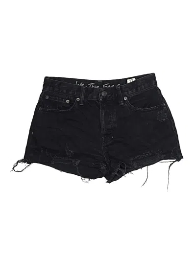 Pre-owned We The Free Denim Shorts In Black
