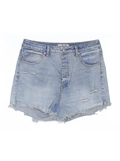Pre-owned We The Free Denim Shorts In Blue