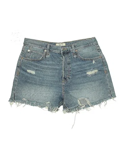 Pre-owned We The Free Denim Shorts In Blue