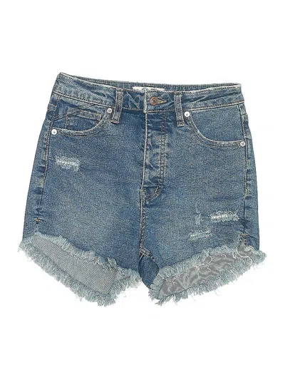 Pre-owned We The Free Denim Shorts In Blue