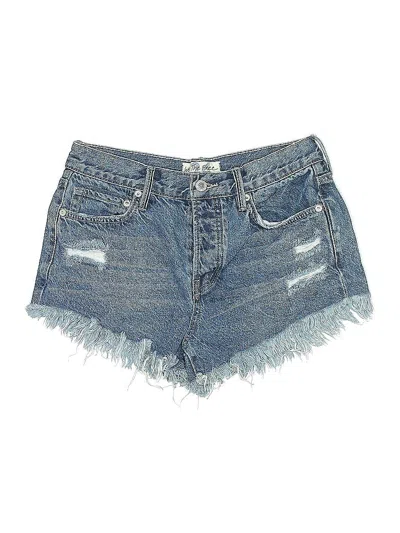 Pre-owned We The Free Denim Shorts In Blue