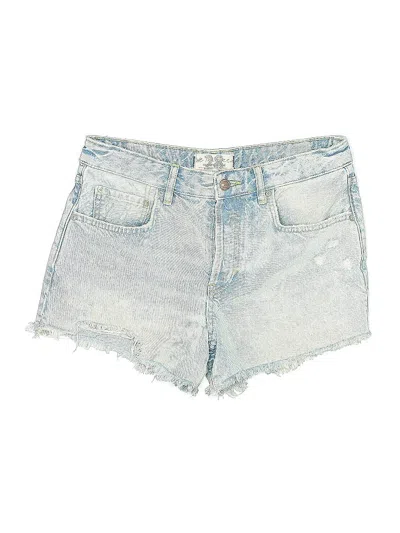 Pre-owned We The Free Denim Shorts In Blue