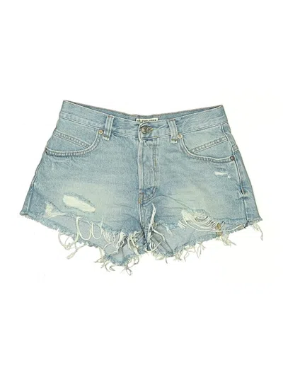 Pre-owned We The Free Denim Shorts In Blue