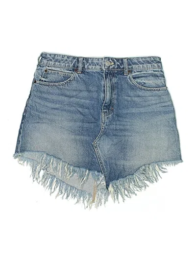 Pre-owned We The Free Denim Shorts In Blue