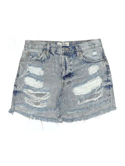 Pre-owned We The Free Denim Shorts In Blue