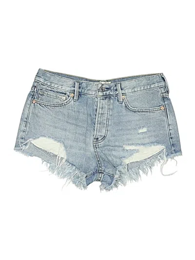 Pre-owned We The Free Denim Shorts In Blue