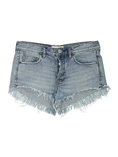 Pre-owned We The Free Denim Shorts In Blue
