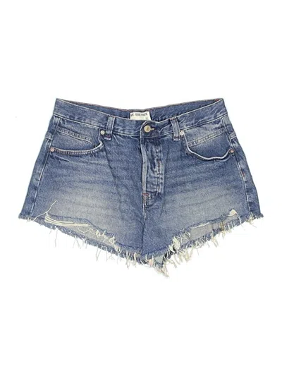 Pre-owned We The Free Denim Shorts In Blue