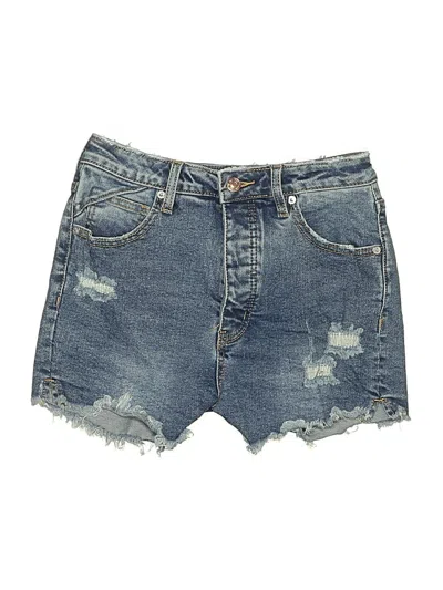 Pre-owned We The Free Denim Shorts In Blue