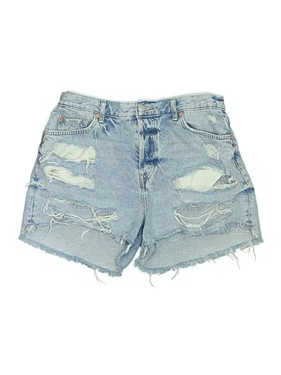 Pre-owned We The Free Denim Shorts In Blue