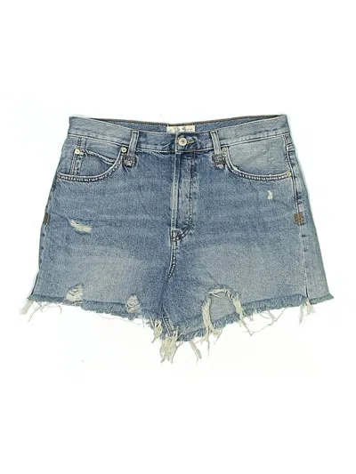 Pre-owned We The Free Denim Shorts In Blue
