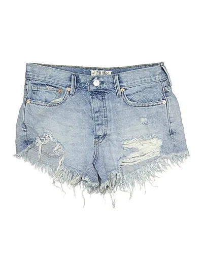 Pre-owned We The Free Denim Shorts In Blue