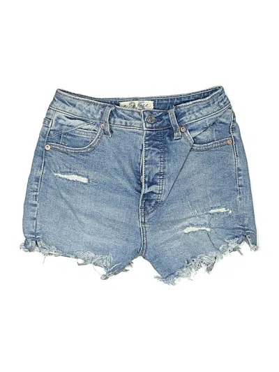 Pre-owned We The Free Denim Shorts In Blue