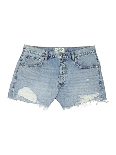 Pre-owned We The Free Denim Shorts In Blue
