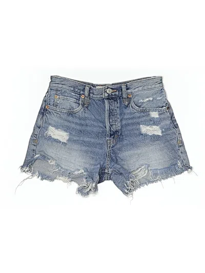 Pre-owned We The Free Denim Shorts In Blue